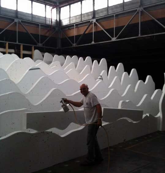 Wilfred Stijger Edith Van de Wetering foam sculpture