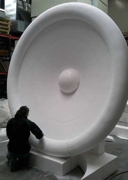 Wilfred Stijger Edith Van de Wetering foam sculpture