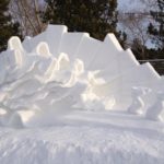 Wilfred Stijger & Edith Van de Wetering ice snow sculptue