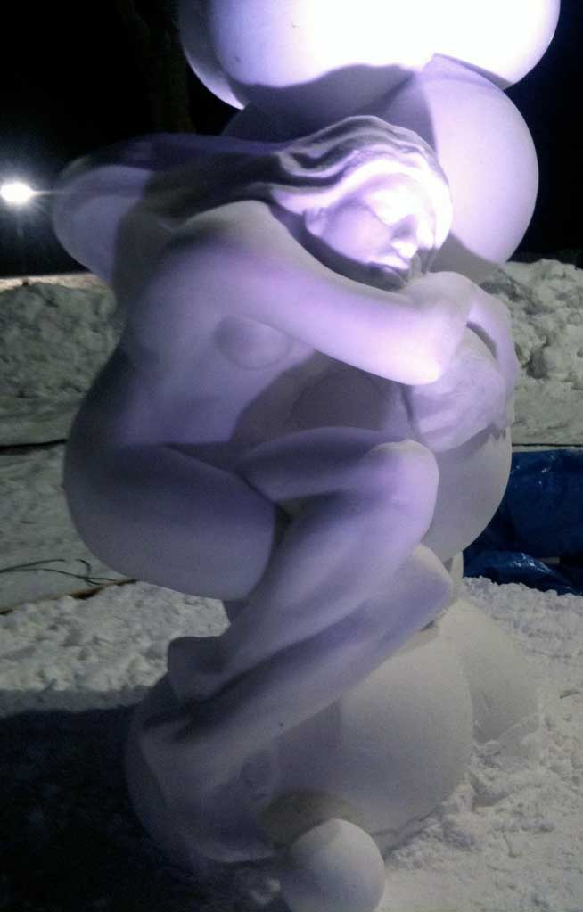 Wilfred Stijger ice snow sculpture