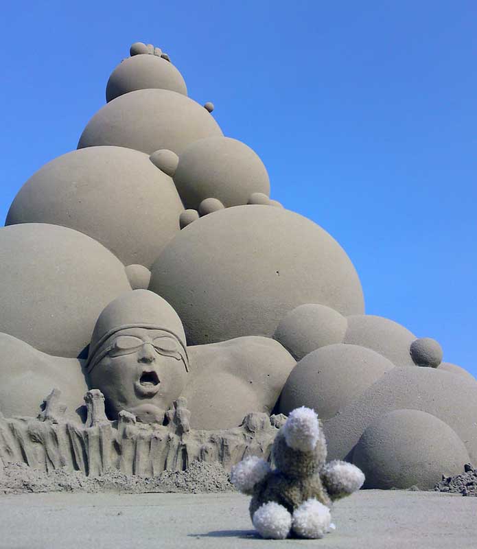 Wilfred Stijger sand sculpture
