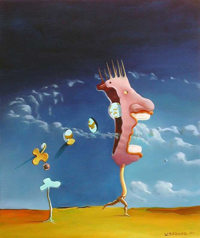 Wilfred Stijger artist painting surreal