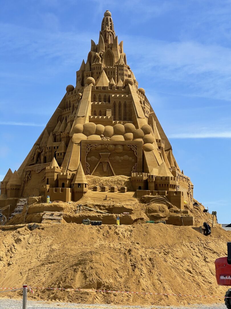 Tallest sand castle